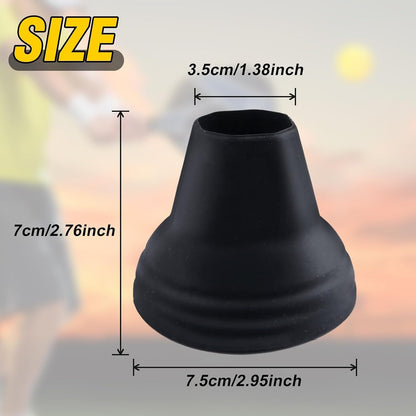 2Pcs Pickleball Ball Retriever Silicone Pickleball Ball Picker Pickleball Grabber Universal Pickleball Upper Suction Cup Pickleball Accessories Fits All Standard Paddles