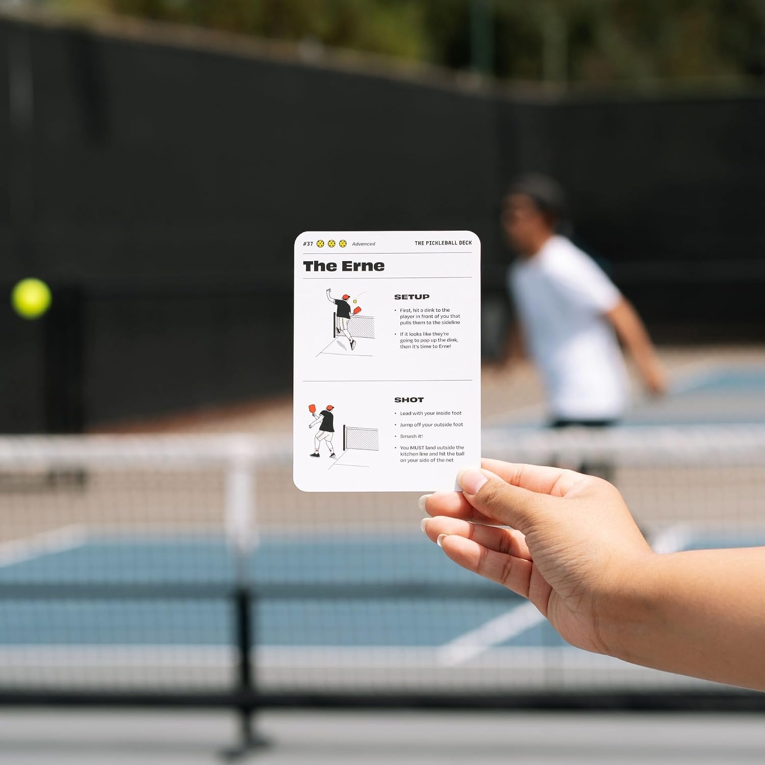 The Pickleball Deck | 50 Shots + Strategy Cards | Pickleball Gifts
