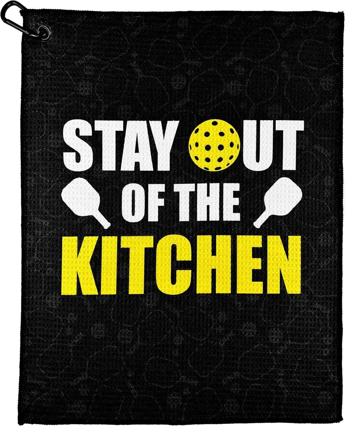 Pickleball Towel | Pickleball Gifts | Stay Out of the Kitchen | Sport Towel | Retirement Gift