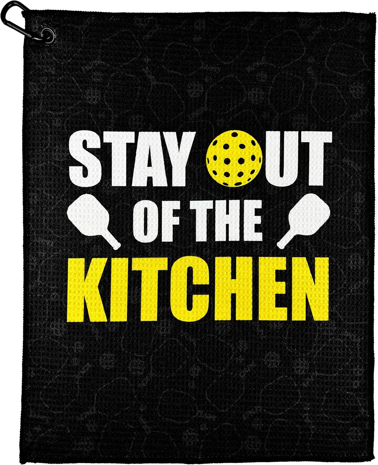 Pickleball Towel | Pickleball Gifts | Stay Out of the Kitchen | Sport Towel | Retirement Gift